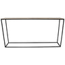 Rumba Console Table - Antique Brass 163cm at online8 furniture store Auckland