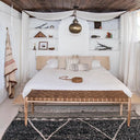 Rupert Bench Tan Leather at online8 furniture store Auckland