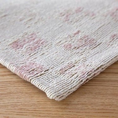 Russo Check Vieuxrose Rug at online8 furniture store Auckland