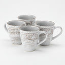 Rustic Fare Mug 14oz Set/4 - cream at online8 furniture store Auckland