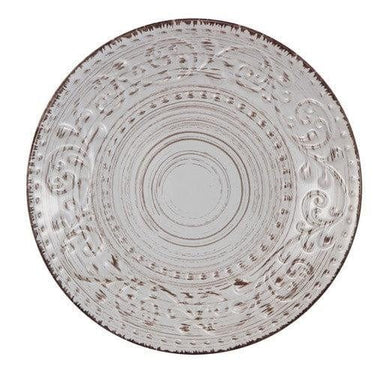 Rustic fare side plate Set/6 - Cream at online8 furniture store Auckland