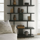 Sakura Shelving Unit - Black at Online8 Furniture Auckland NZ