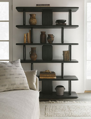 Sakura Shelving Unit - Black at online8 furniture store Auckland