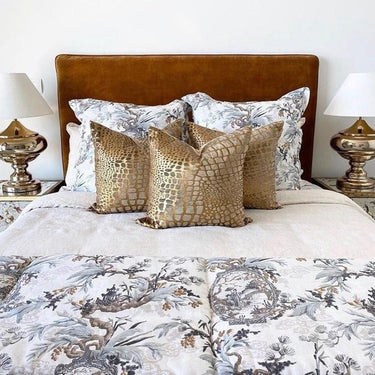 Santa Fe Headboard Vintage Bronze at online8 furniture store Auckland