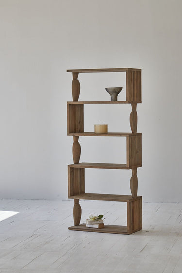 Santos Display Unit | Bookcase - Natural at online8 furniture store Auckland