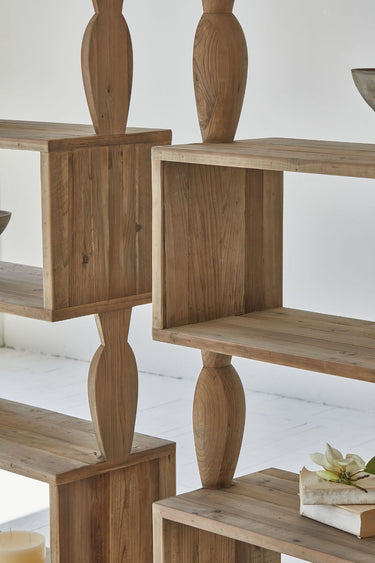 Santos Display Unit | Bookcase - Natural at online8 furniture store Auckland