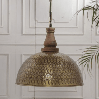 Sefrou Brass Hanging Light at online8 furniture store Auckland