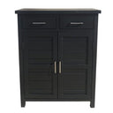 Shoe Cabinet Black at online8 furniture store Auckland
