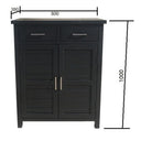 Shoe Cabinet Black at online8 furniture store Auckland