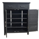 Shoe Cabinet Black at online8 furniture store Auckland