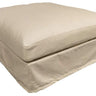 Slip Cover - Salt & Pepper - Ottoman at online8 furniture store Auckland