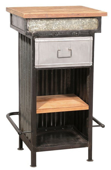 Small Industrial Bar Table at online8 furniture store Auckland