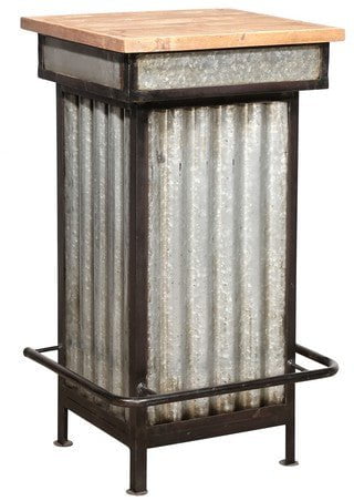 Small Industrial Bar Table at online8 furniture store Auckland