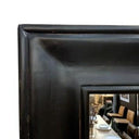 Solid Oak Floor Mirror - Black at online8 furniture store Auckland