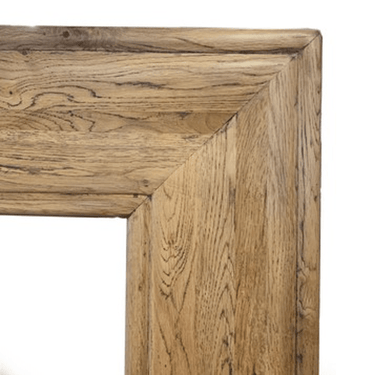 Solid Oak Floor Mirror - Natural at online8 furniture store Auckland