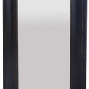 Solid Oak Wall Mirror-Black at online8 furniture store Auckland