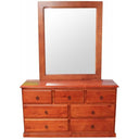Susan Dressing Table with Mirror at online8 furniture store Auckland
