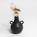 Swan Vase Black at online8 furniture store Auckland