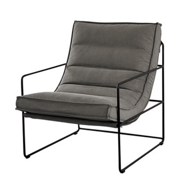 Swing Armchair - Elephant Grey at online8 furniture store Auckland