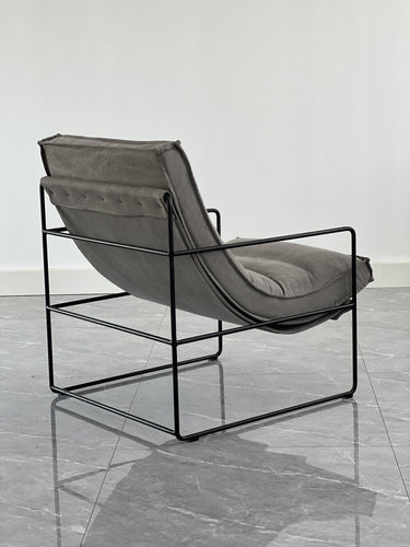 Swing Armchair - Elephant Grey at online8 furniture store Auckland