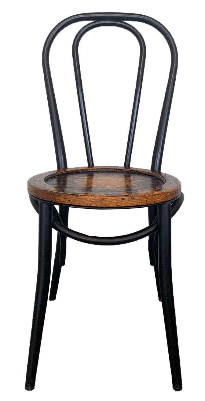 Bistro Dining Chair - Metal/Fir