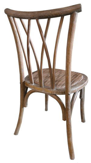 Elm & Rattan Bentwood Dining Chair
