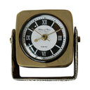 Table Clock With Snake Skin Design Base at online8 furniture store Auckland