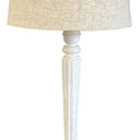 Table Lamp & Shade - Natural Linen at online8 furniture store Auckland