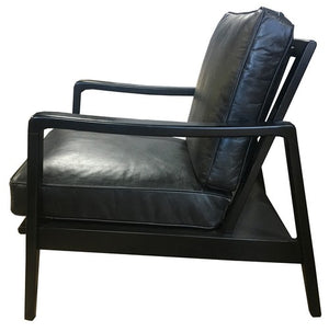 Finn Chair - Belon Black/Black Frame