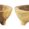 Teak Bowls - Set/2 at online8 furniture store Auckland