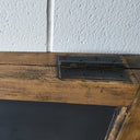 Teak Double Sided Black board | Chalk Board | Café & Restaurant Sign at online8 furniture store Auckland