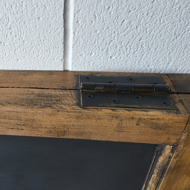 Teak Double Sided Black board | Chalk Board | Café & Restaurant Sign at online8 furniture store Auckland