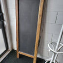 Teak Double Sided Black board | Chalk Board | Café & Restaurant Sign at online8 furniture store Auckland