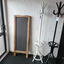 Teak Double Sided Black board | Chalk Board | Café & Restaurant Sign at online8 furniture store Auckland