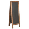 Teak Double Sided Black board | Chalk Board | Café & Restaurant Sign at online8 furniture store Auckland