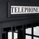 Telephone Booth Bar Black at online8 furniture store Auckland