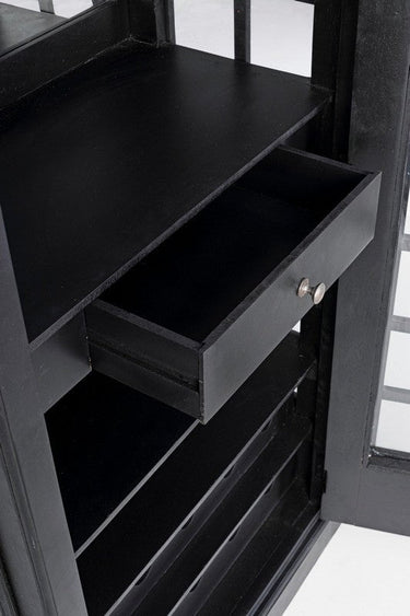 Telephone Booth Bar Black at online8 furniture store Auckland