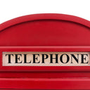 Telephone Booth Bar - Red at online8 furniture store Auckland