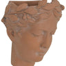Terracotta Visage Head Planter at online8 furniture store Auckland