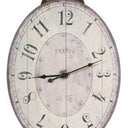 Thaddeus Oval Wall Clock | Clocks NZ at online8 furniture store Auckland