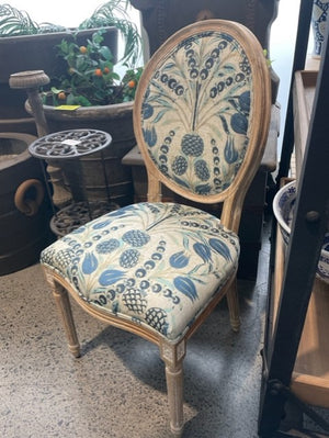 Floral Design Dining Chair