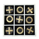 Tic Tac Toe - Bone Noughts & Crosses at online8 furniture store Auckland