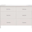 Tina 6 Drawer Dresser with Mirror at online8 furniture store Auckland