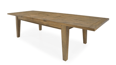 Toulouse Double Extension Dining Table at online8 furniture store Auckland