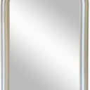 Toulouse Wall Mirror Antique White - 107cm at online8 furniture store Auckland