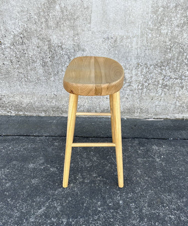 Tractor Barstool - Natural at online8 furniture store Auckland