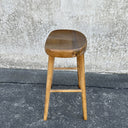 Tractor Stool - Walnut at online8 furniture store Auckland