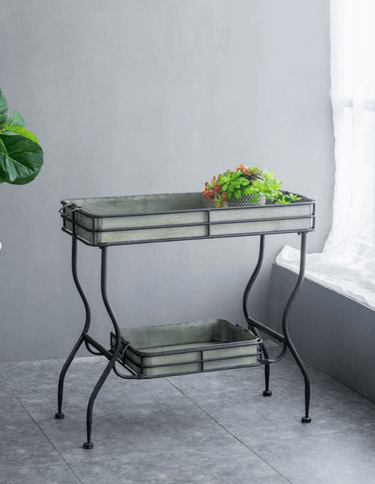 Tray Table Galvanized Indoor|Outdoor at online8 furniture store Auckland