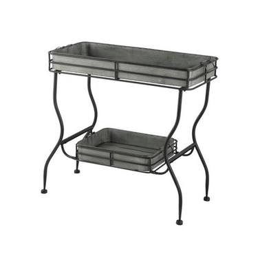 Tray Table Galvanized Indoor|Outdoor at online8 furniture store Auckland