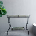 Tray Table Galvanized Indoor|Outdoor at online8 furniture store Auckland